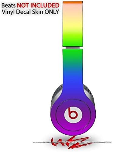 Skin Decal Wrap Works with Original Beats Solo HD Headphones Smooth Fades Rainbow Skin Only (Headphones NOT Included)