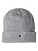 Champion Ribbed Cuffed Beanie, Heather Gray