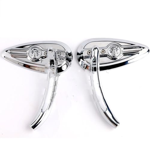 Espejos retrovisores para motocicleta Sportster 1200 883 8mm 10mm