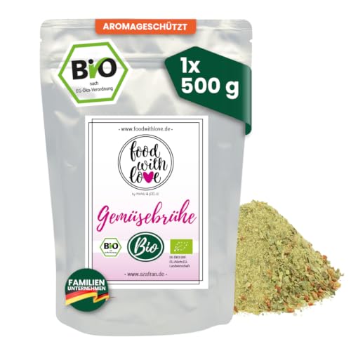 Azafran BIO Gemüsebrühe salzarm 500g / 22L