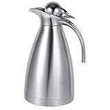 Retención en frío caliente durante 24 horas: Thermal mantiene las bebidas calientes o frías por más de 24 horas. La temperatura se bloquea y sabor fresco conservado con nuestro diseño único.