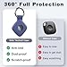 4 Pack Case for Tile by Life360 Mate (2024) / Tile Mate 2022 with Keychain,Anti-Scratch Finder Protective Cover for Keys, Bags, Pets Collar Tag Accessories,Shockproof (Black+Red+Blue+Pink)