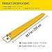 BestEquip Forklift Extensions, 84 inch Fork Extensions 4.5 inch Width, Heavy Duty Steel Pallet Fork Extensions, 1 Pair Forklift Extensions for Forklift Lift Truck Forklift Loaders