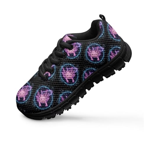 Yzaoxia Running Shoes for Kids Girls Athletic Walking Sneakers Mesh Barefoot Footwear Lightweight Trainers Size 11-Size 54
