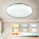 Ledシーリングライト 星空効果 6畳 調光調色 電球色-昼白色-昼光色 24W リモコン付き タイマー 常夜灯モード メモリ機能 引っ掛け式 照明器具 長寿命 省エネ おしゃれ 取付簡単 工事不要 PSE認証済み 2個