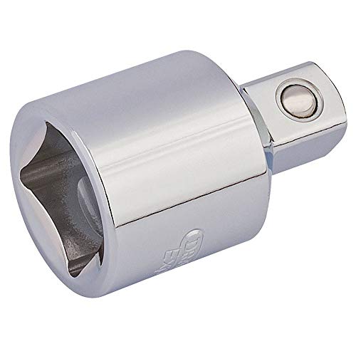 Image of Draper 16808 3/4 Inch (Female) x 1/2 Inch (Male) Socket Converter, Blue