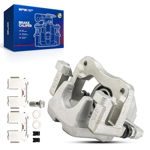 Image of KAX Disc Brake Caliper Assembly for 2007-2011 Toyota Camry, 2007-2012 Lexus ES350, 2008-2011 Toyota Avalon, Rear Right Side
