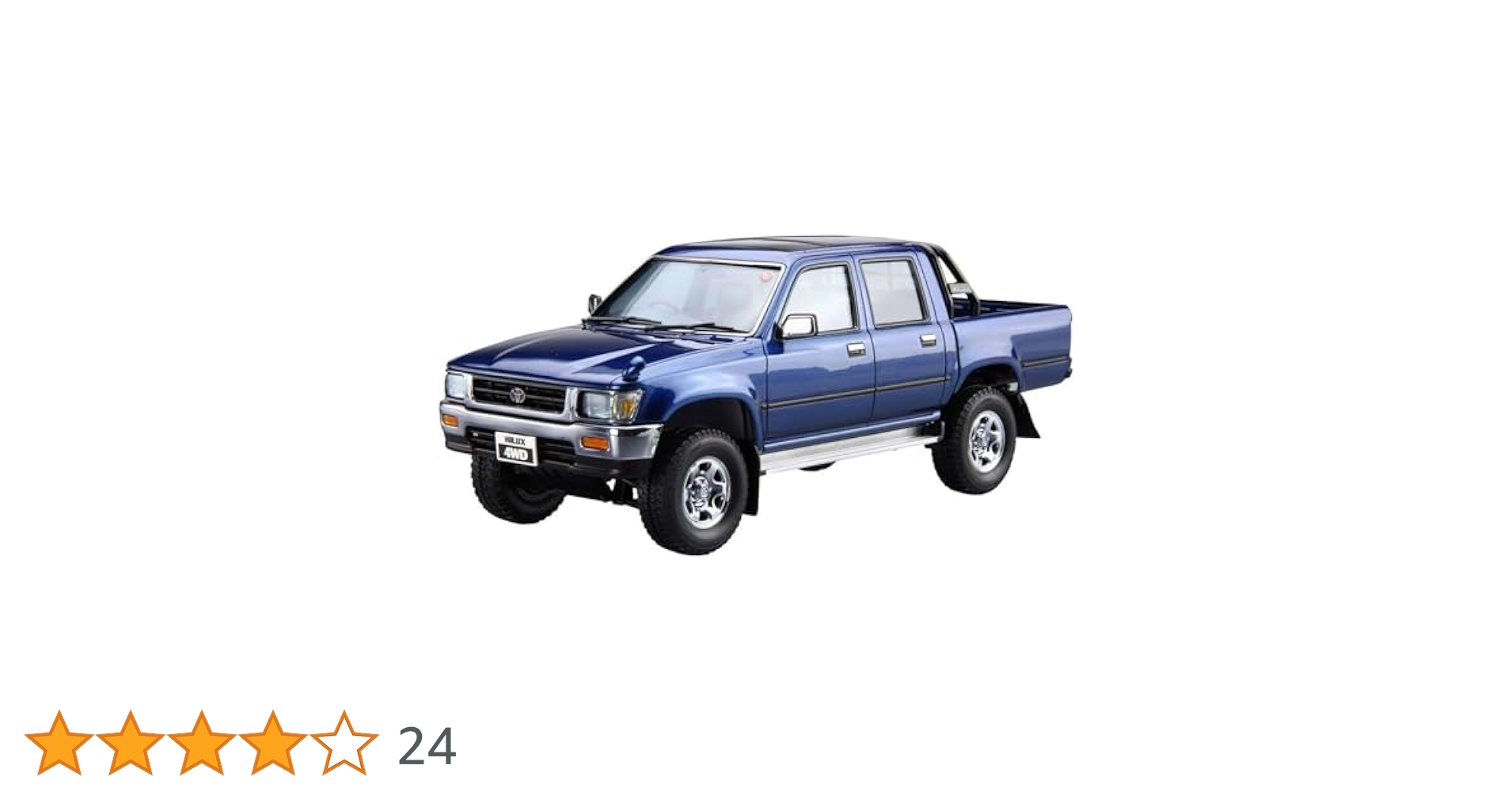 (未使用･未開封品)　青島文化教材社 1/24 ザ・モデルカーシリーズ No.20 トヨタ LN107 ハイラックスピックアップ ダブルキャブ4WD 1994 プラモデル 0pbj0lf 41FBFLPrWTL.jpg_BO30,255,255,