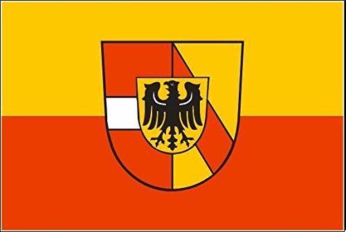 U24 Flagge Landkreis Breisgau-Hochschwarzwald - 20x30cm Bootsflagge Premium