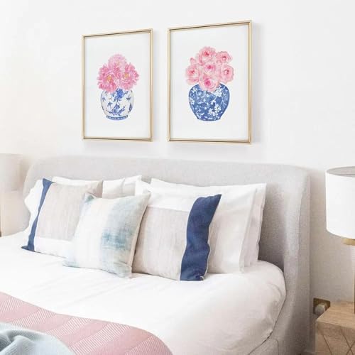 Affiche fleur aquarelle pour une déco studio élégante