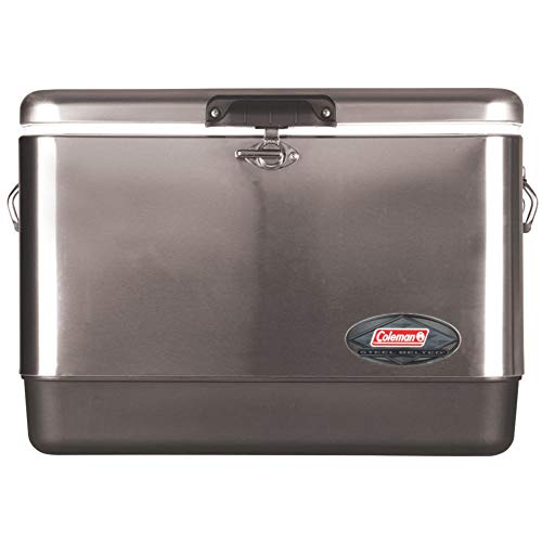 Caixa Térmica 54QT (51 L), Coleman, Aço Inoxidável