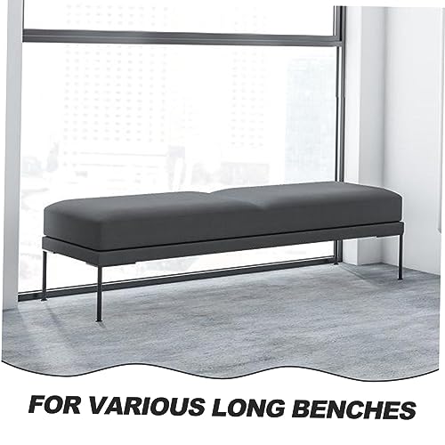 Funda de taburete elástica con protector de poliéster resistente para banco rectangular 7