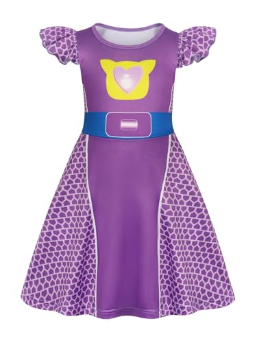 Marendyee Meisjes Halloween Kostuum Jurk Verjaardagsfeest Cosplay Outfits Flutter Sleeve