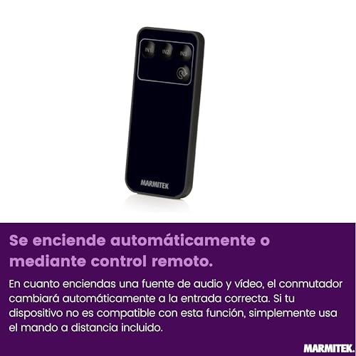 Switch HDMI 4K60 para conectar consolas y TV en tu salón 3