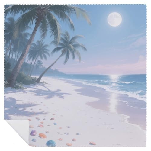Servilletas de Tela Moonlight Coconut Beach Cuadradas miniatura 6
