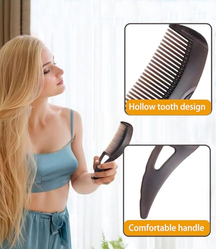 Ehbelif Dandruff Comb, Stainless Steel Fine Tooth Comb, Scalp Psoriasis Comb, Dandruff Remover Comb Scalp Sweep Detoxing Comb, Lice Comb Multifunctional Hairbrush For Scalp Massage Combs For Women Men Kids thumb #6