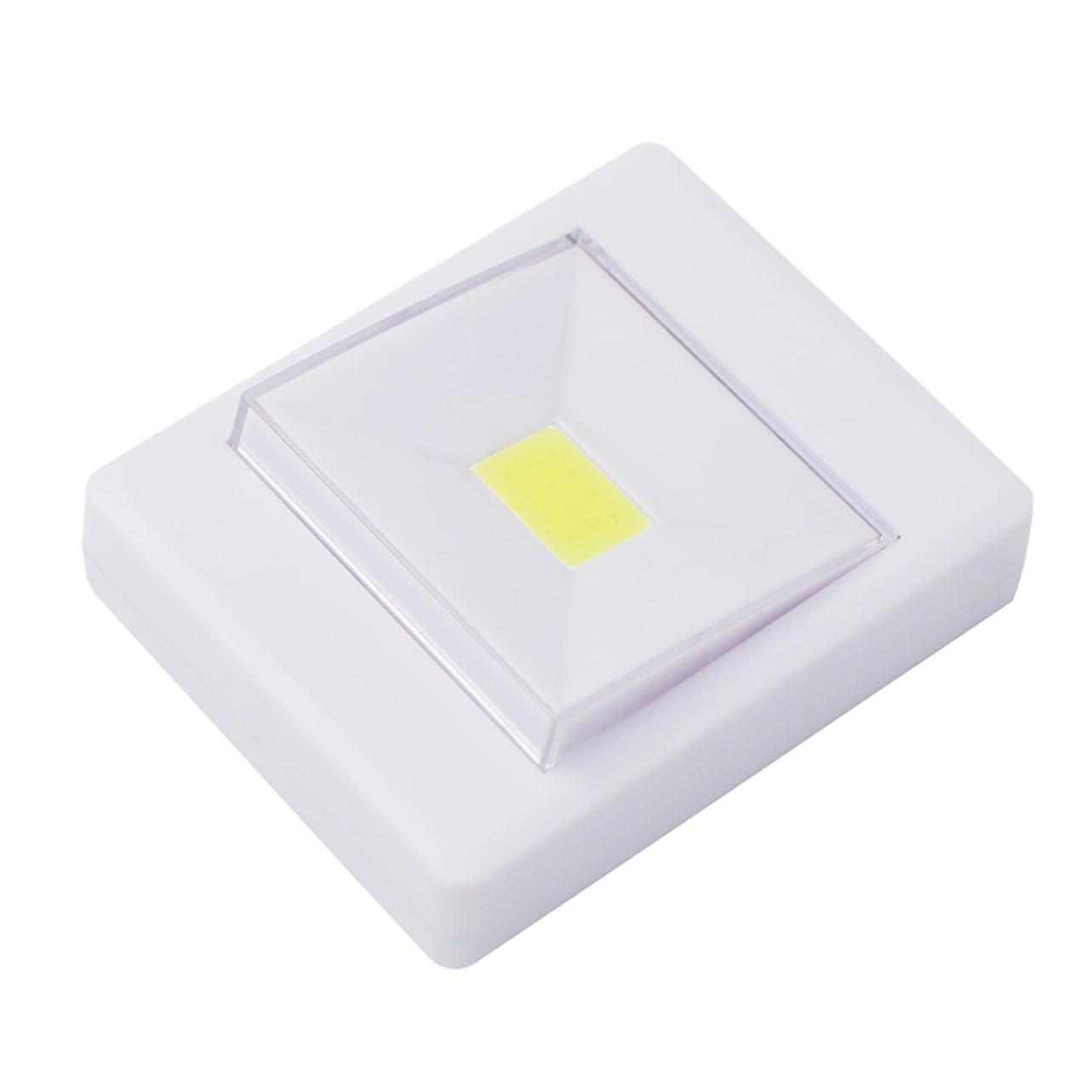 POPETPOP Cob LED Wall Light Switch Light Lumens Battery Operated Easy Mounting with Adhesive Tape Magnets for Closets Cabinets and Stairs