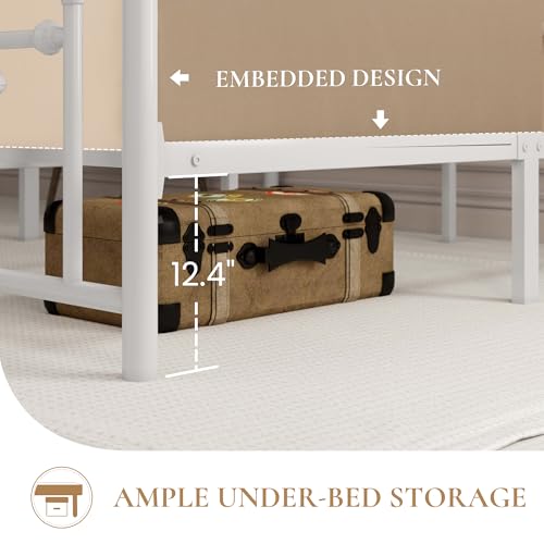 Luxury Canopy Bed Frame King Size