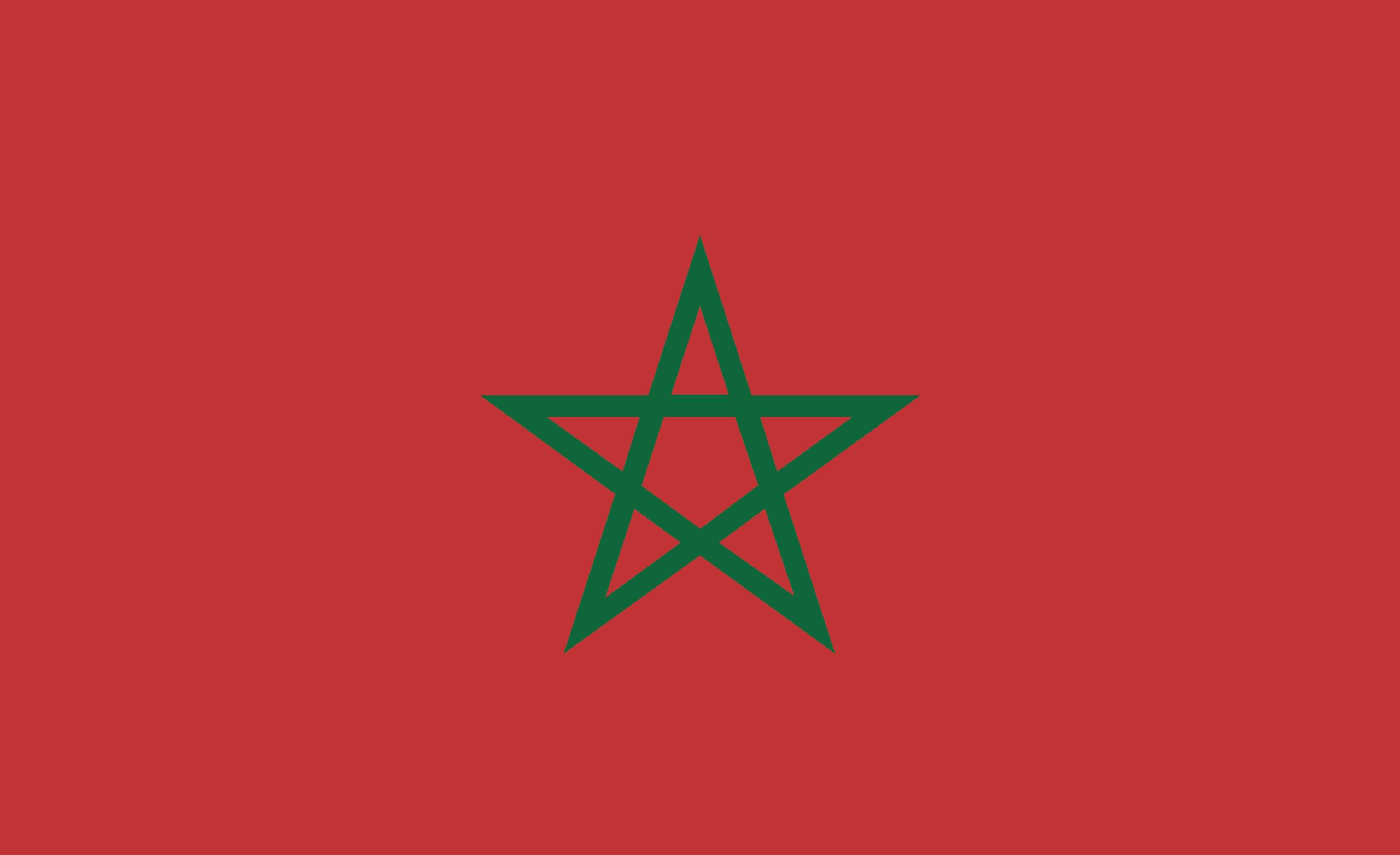Drapeau du Maroc 120 x 80 cm pour pavoiser votre bateau sans déchirure