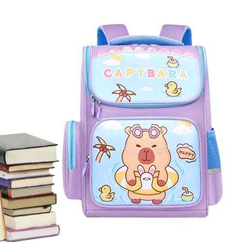 Sac à dos capybara mignon le cadeau scolaire idéal pour fille et garçon