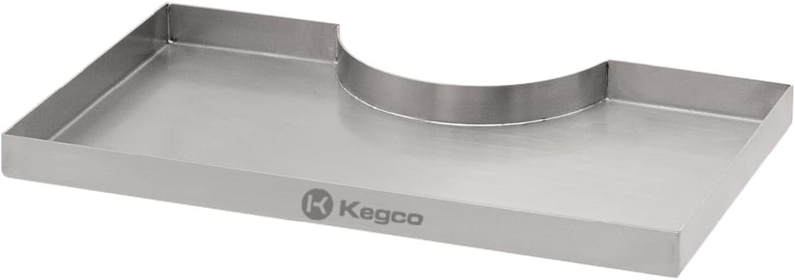 Kegco DP-920 Drip Tray, Stainless Steel