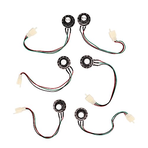 6pcs Linear Diminui o Potenciômetro Rotativo