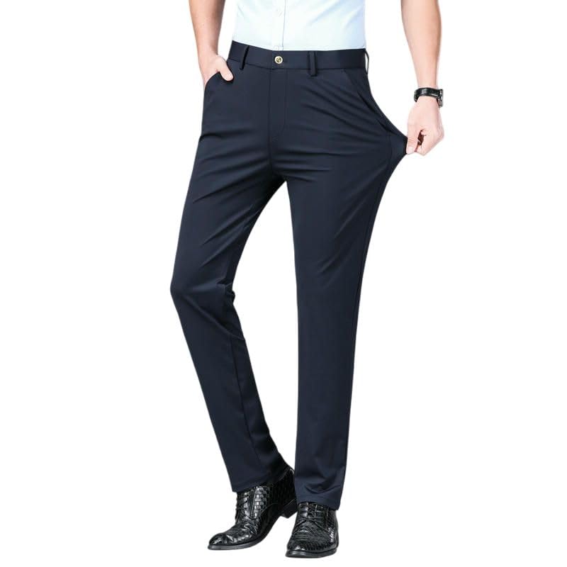 Pantalon de costume léger infroissable pour homme pressé taille 40 - 2
