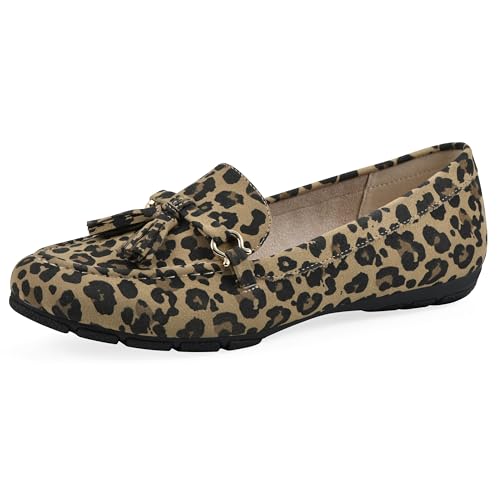 Image of Cliffs by White Mountain Women's Gush Cushioned Driving Moccasin Loafer Flat