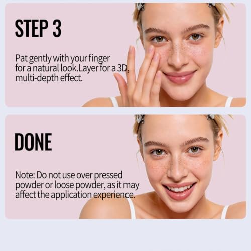 Maquillaje de pecas de larga duración que no se borra con el sudor ni el agua 5