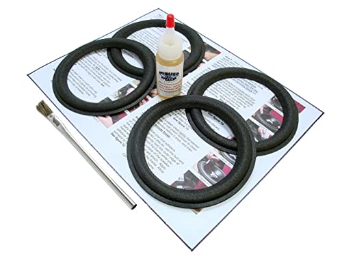 Springfield Speaker Foam Surround Edge Repair Kit - 4 Speaker