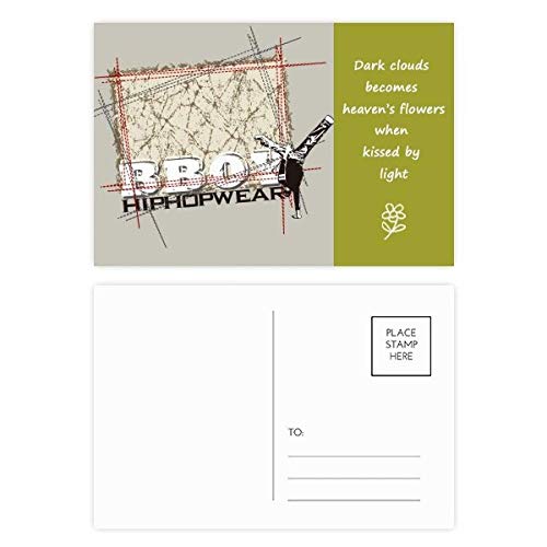 Tarjetas de agradecimiento de estilo hip hop ideales para eventos urbanos y cultura callejera
