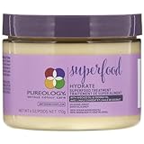 Pureology Hydrate Superfood Treatment Hair Mask | For Dry, Color Treated Hair | Silicone-Free | Vegan