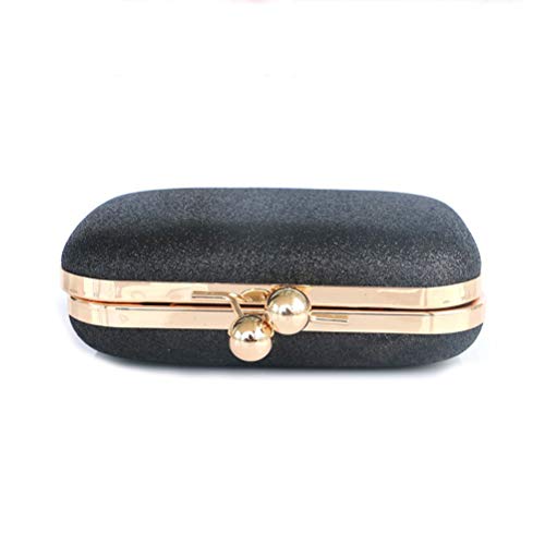 Bolsa feminina com mini clipe para noite, bolsa de ombro, bolsa mensageiro, bolsa de jantar, feminin