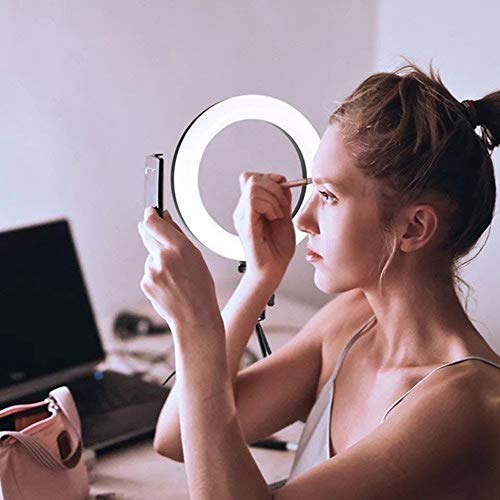 Anel de Luz LED 16 cm Youtuber Blogueira + Tripé