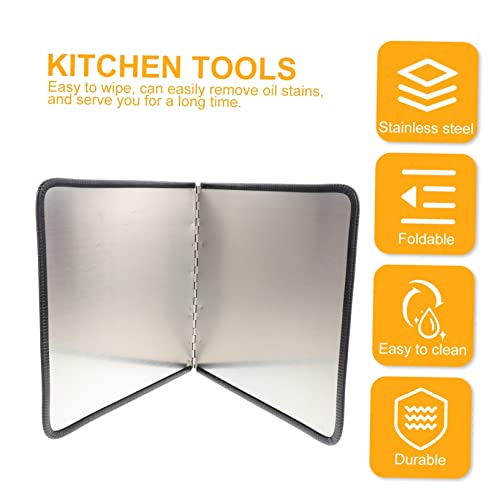 Plaques déflectrices d'huile Cabilock pour cuisiner proprement sans taches de gras - 8