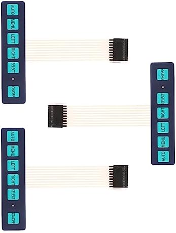 JESSINIE 3Pcs 1x6 Matrix Array Membrane Switch Display Keypad Keyboard ...