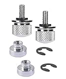 [Facile à installer] : Le kit de boulons de selle de moto est facile à installer et à retirer. Vous pouvez le serrer ou le desserrer directement sans utiliser d'autres outils. La conception moletée empêche tout glissement lors de l'installation, vous offrant ainsi un confort optimal.