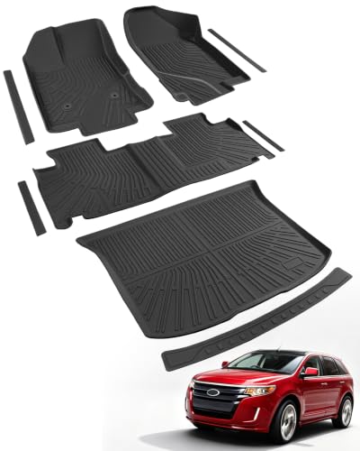 Car Floor Mats for Ford Edge 2007-2014 &for Lincoln MKX 2007-2015, 9PCS