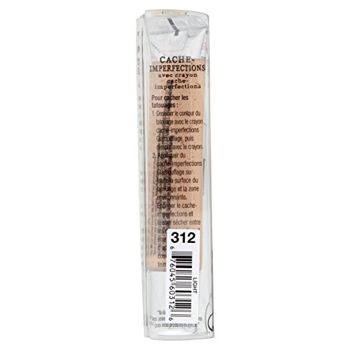 Hard Candy Glamoflauge Heavy Duty Concealer With Pencil (Light Color) #TOP1