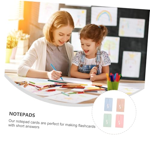 Blocs-notes à gratter portables multicolores à fiches vierges - 3