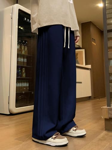 Image of GRECIILOOKS Men Mid Rise Lycra Cargo Track Pants Loose Fit Joggers | Korean Style Travel & Lounge Wear with Pockets