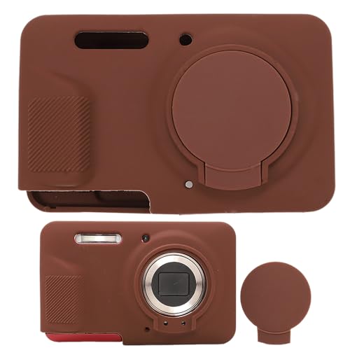 Funda de silicona para cámara Kodak FZ55 color café