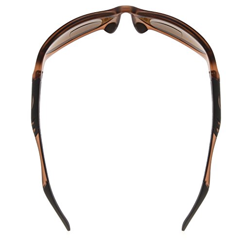 Image of Eyekepper Bifocal Sunglasses for Women Men, Rectangular Frame | Outdoor Sports Bifocal Reading Sunglass, with Readers Built in, Mens Tinted Sun Reader Bifocals, Ladies Cheater,Wrap Half Rim
