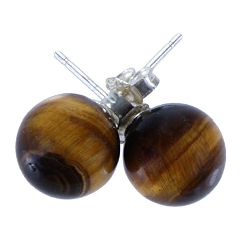 Tigerauge Ohrstecker | Edelstein Ohrringe Cover