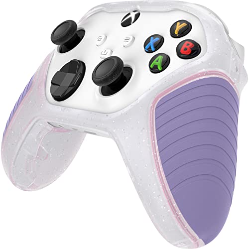 Image of OtterBox Protective Controller Shell for Xbox Series X|S Wireless Controllers - LILAC DREAM (Clear /Purple)