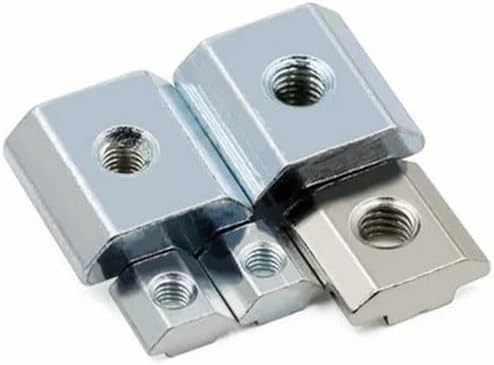 10/20pcs M3 M4 M5 M6 M8 T Block Square Nuts T-Track Sliding Hammer Nut for Fastener Aluminum Profile 3030 4040 4545 (45s-m4 20pcs)