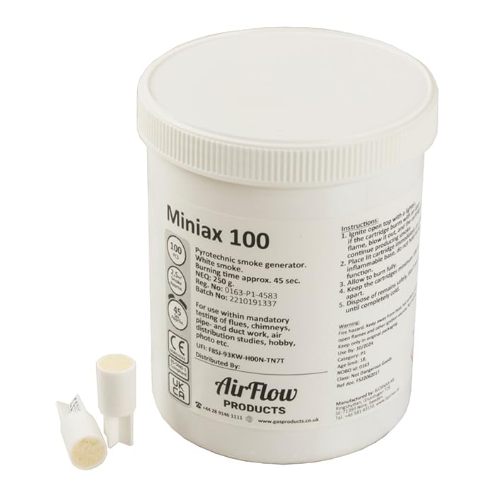 Hamilton Gas Products 3g Encapsulated White Smoke Pellets - Pack of 100 | Long Burn Non-Toxic Oil-Free