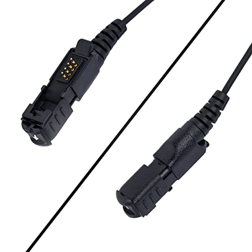 Radio de 2 vías Xpr 3500e auricular micro PTT compatible Motorola XPR3500 XPR3300e 6