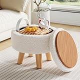 WBKATN Small Ottoman Footrest,...