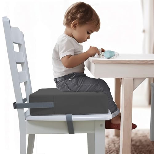 KBIBCK Rialzo Sedia Bambini, Cuscino Rialzo Sedia per Bambini,Lavabile Rimovibile